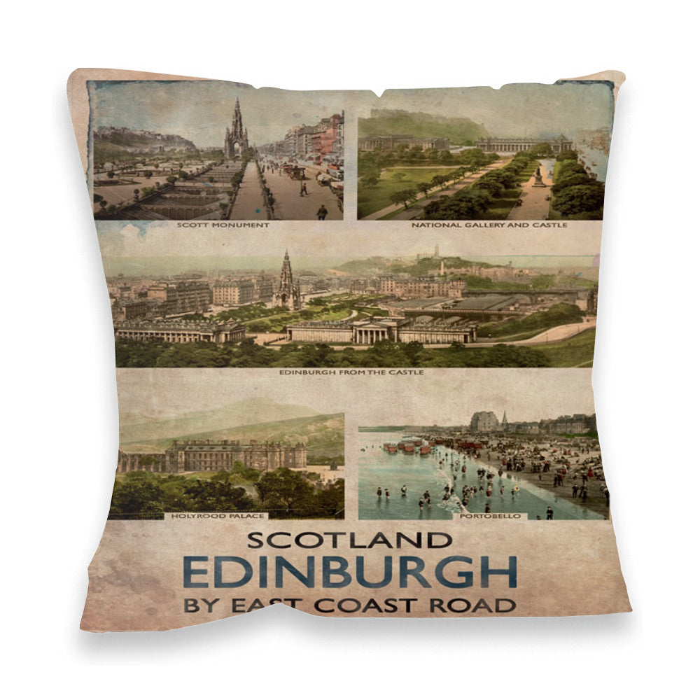 Edinburgh, Scotland Fibre Filled Cushion