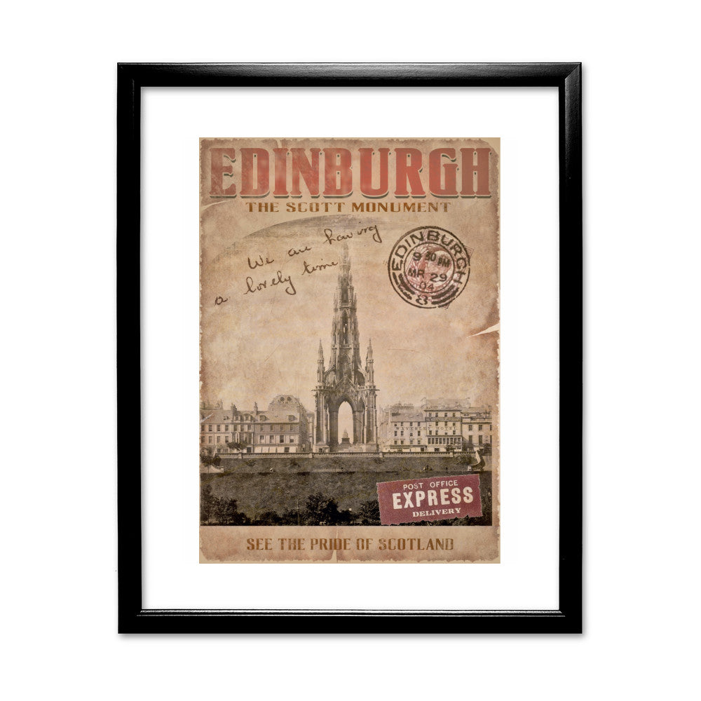 The Scott Monument, Edinburgh - Art Print