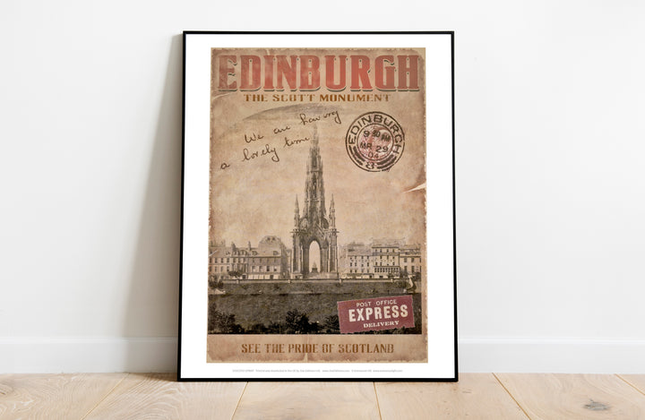 The Scott Monument, Edinburgh - Art Print