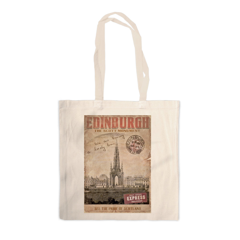 The Scott Monument, Edinburgh Canvas Tote Bag