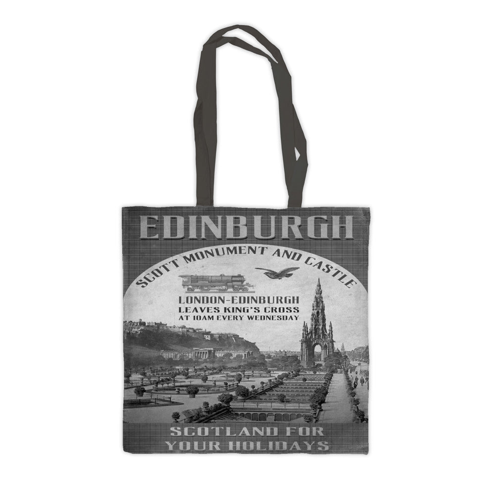 The Scott Monument and Castle, Edinburgh, Scotland Premium Tote Bag