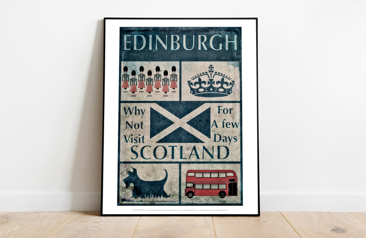 Edinburgh, Scotland - Art Print