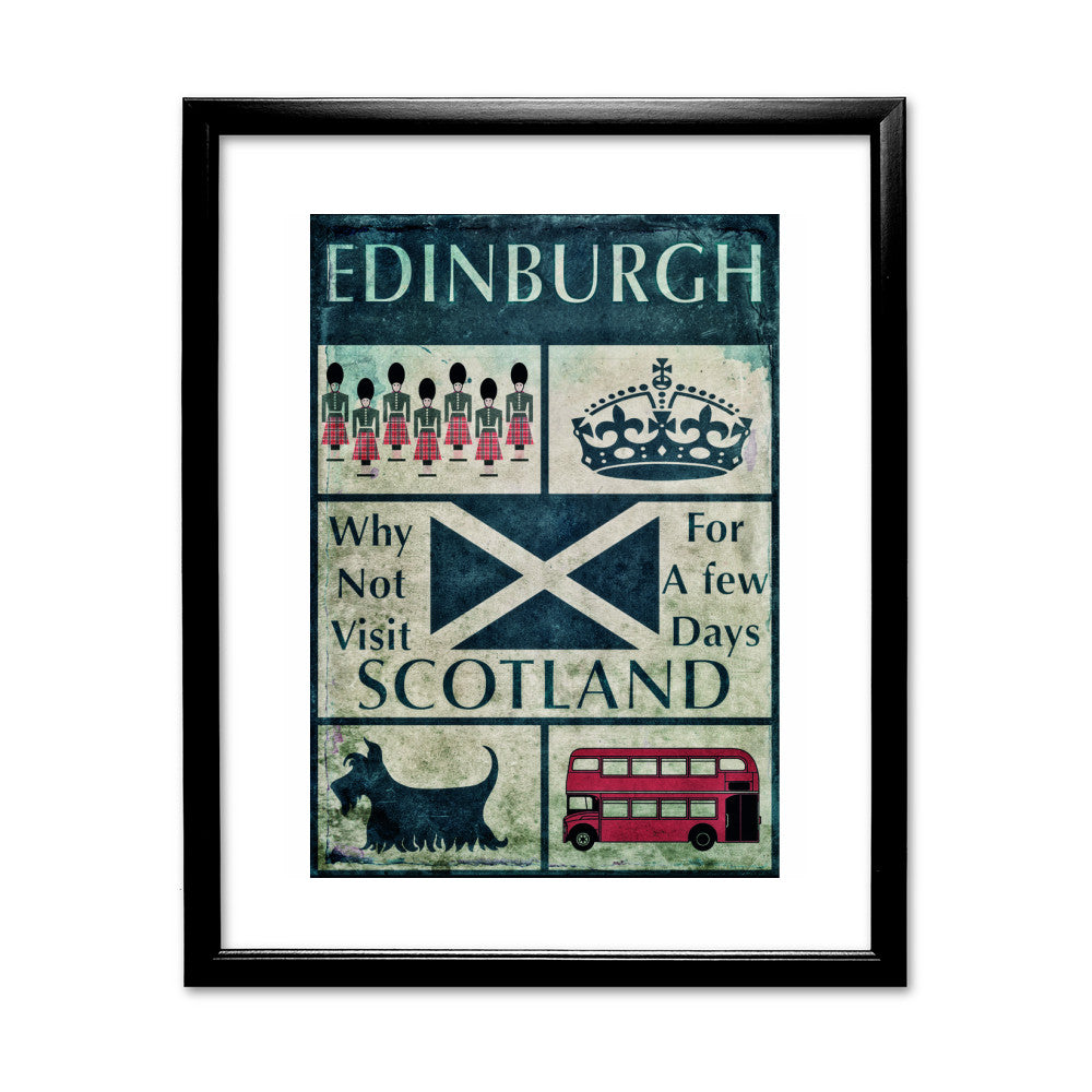 Edinburgh, Scotland - Art Print