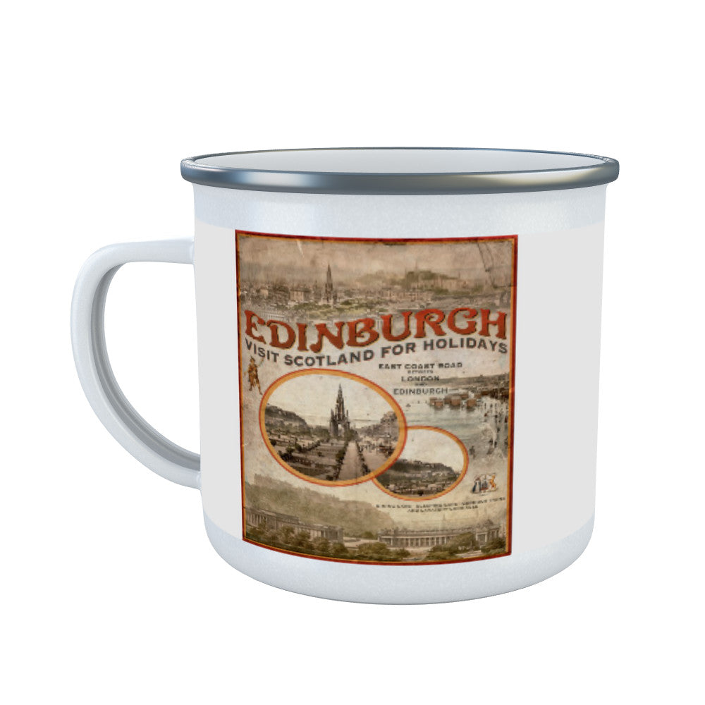 Edinburgh, Scotland Enamel Mug