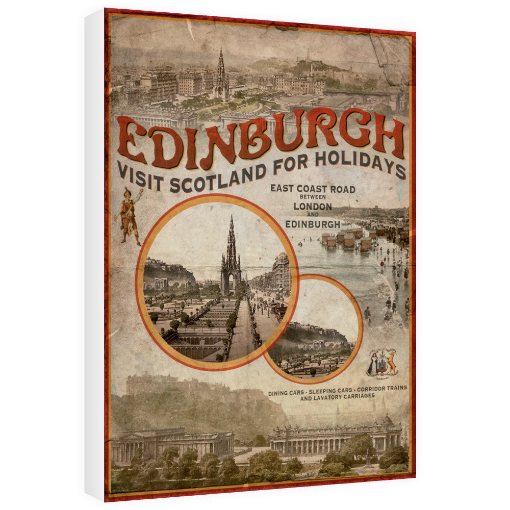 Edinburgh, Scotland 60cm x 80cm Canvas