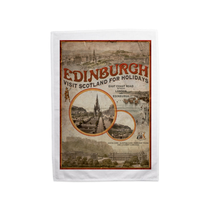 Edinburgh, Scotland Tea Towel