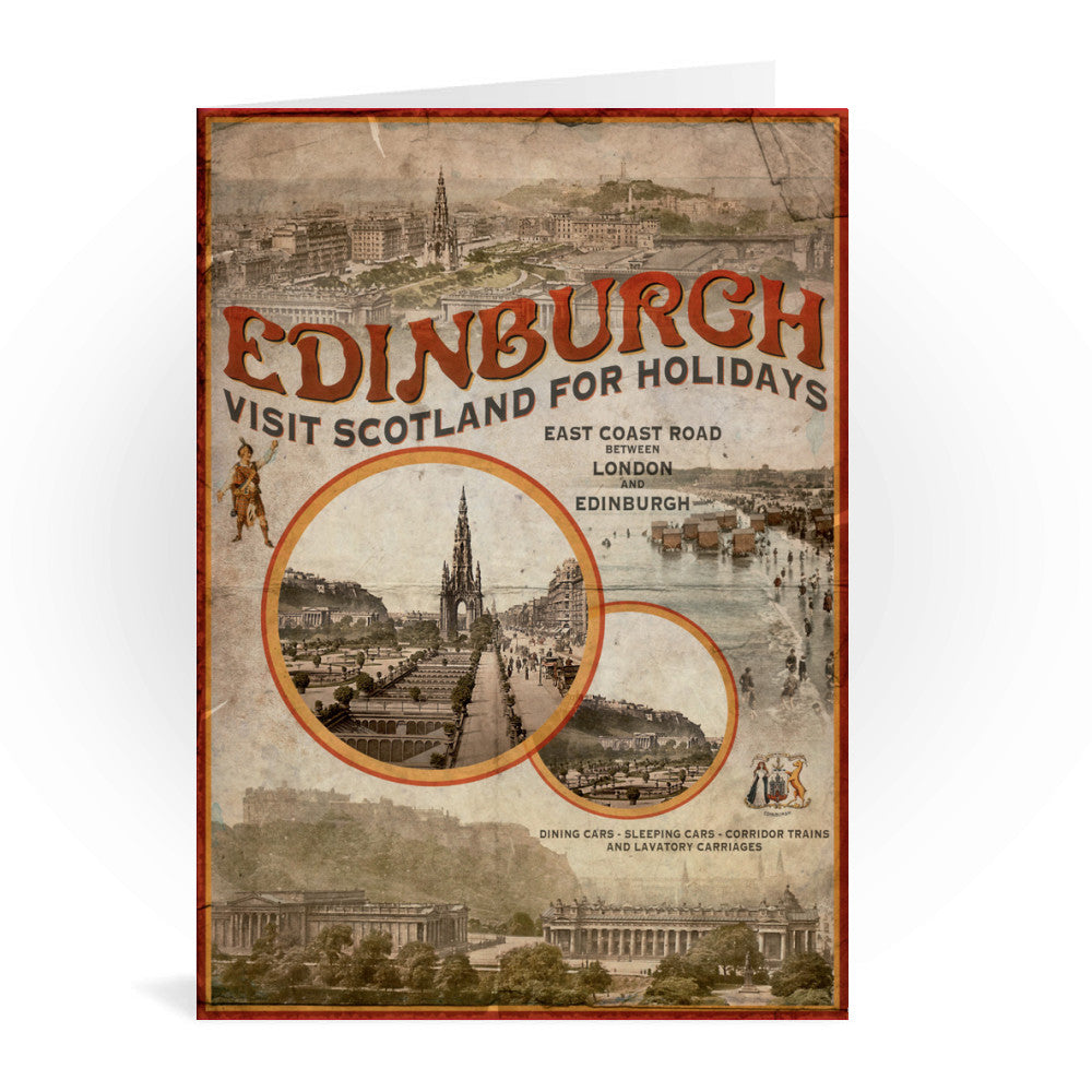 Edinburgh, Scotland Greeting Card 7x5