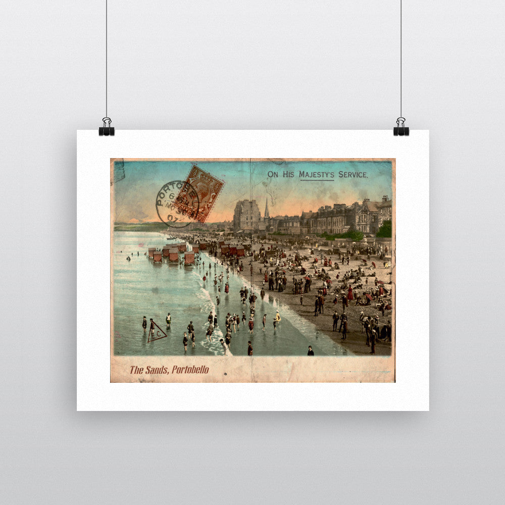 The Sands, Portobello, Scotland - Art Print