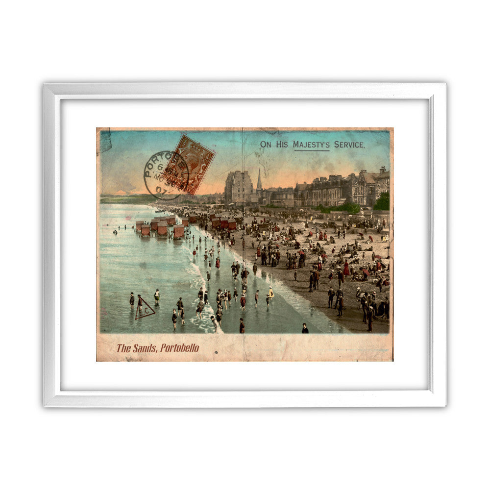 The Sands, Portobello, Scotland - Art Print