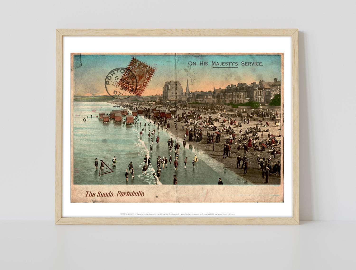 The Sands, Portobello, Scotland - Art Print