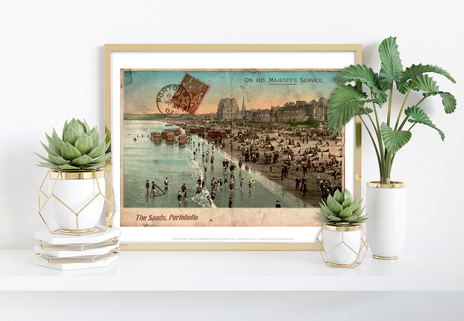 The Sands, Portobello, Scotland - Art Print