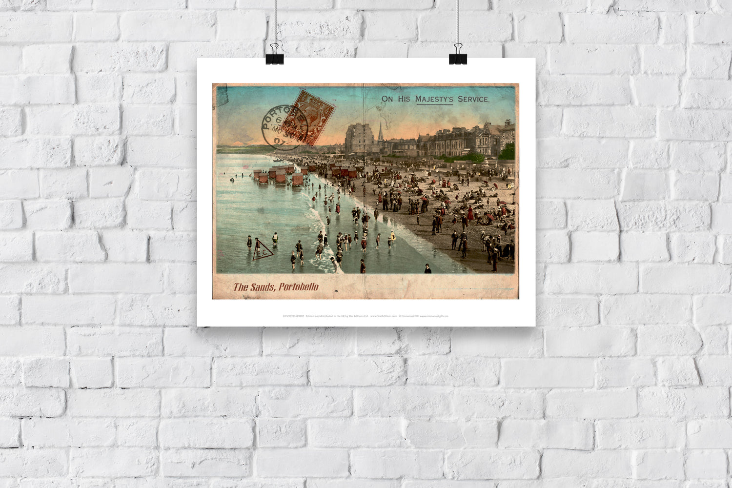 The Sands, Portobello, Scotland - Art Print