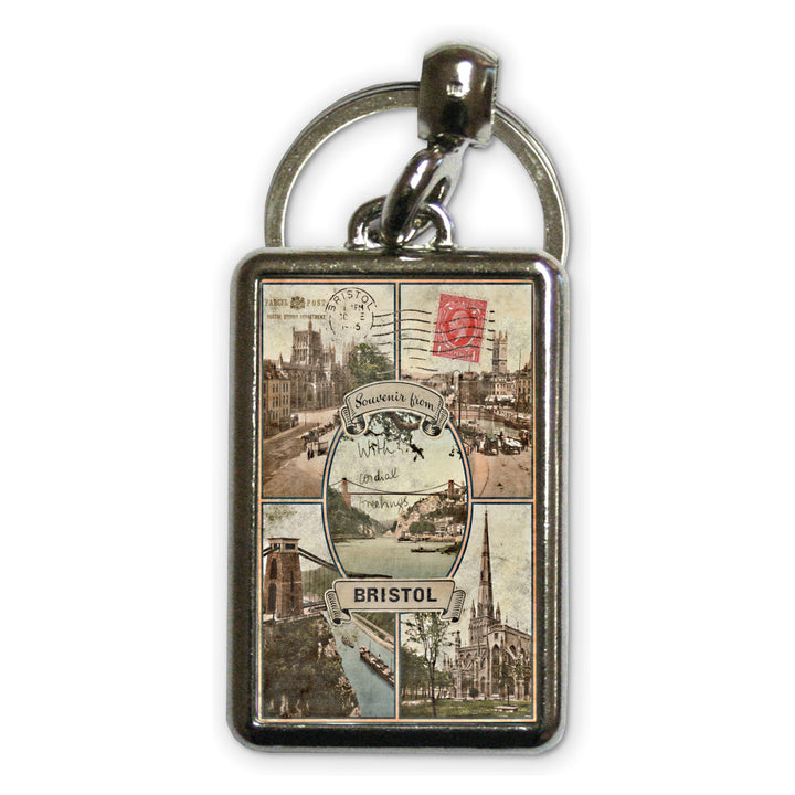 Bristol Metal Keyring