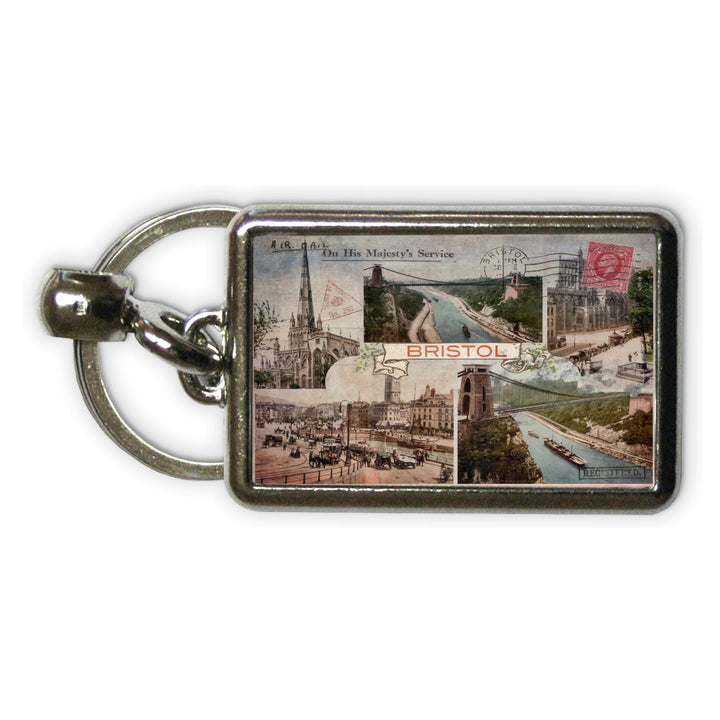 Bristol Metal Keyring