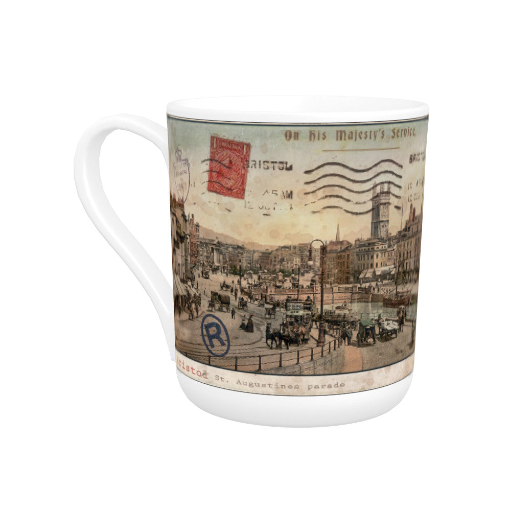 St Augustines Parade, Bristol Bone China Mug