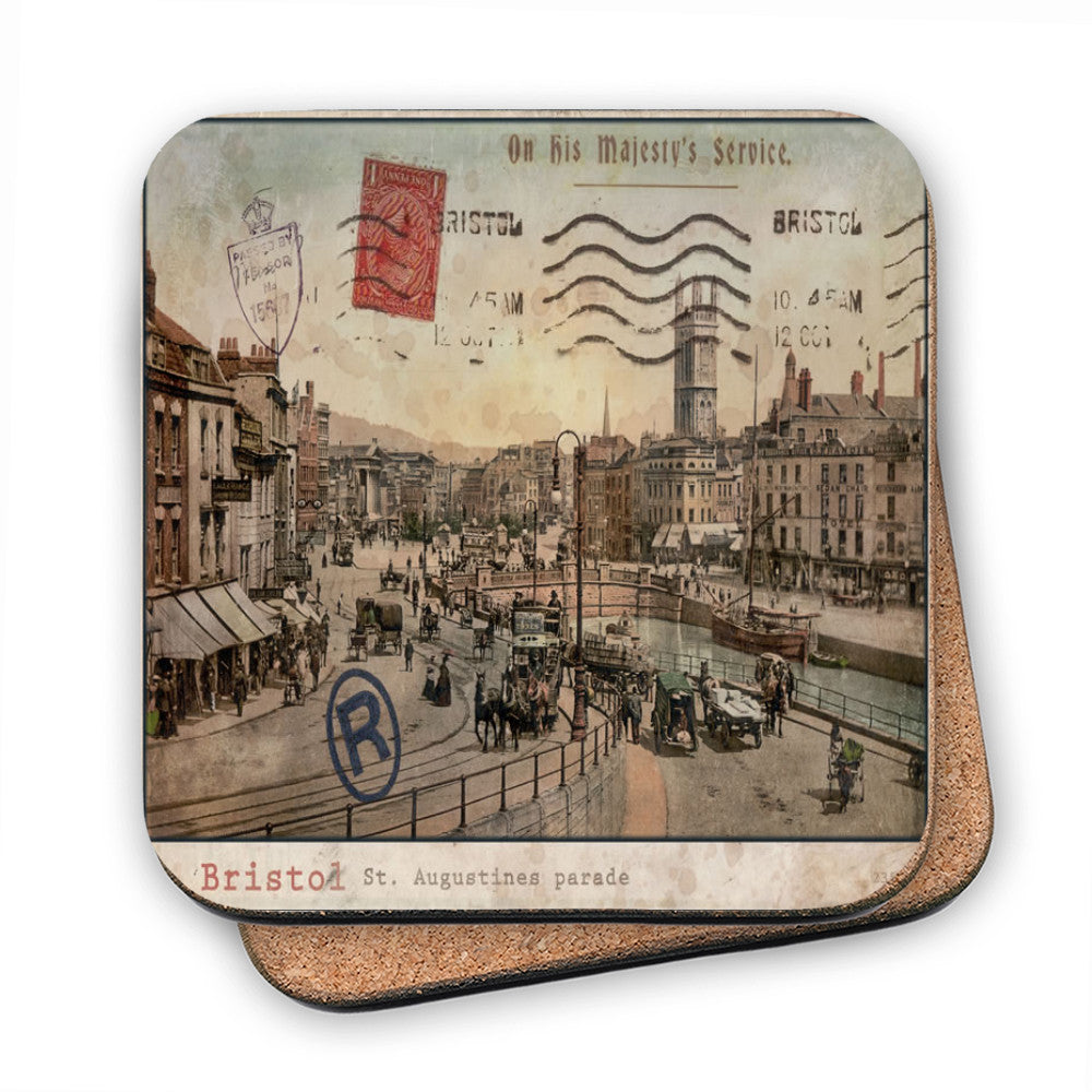 St Augustines Parade, Bristol MDF Coaster