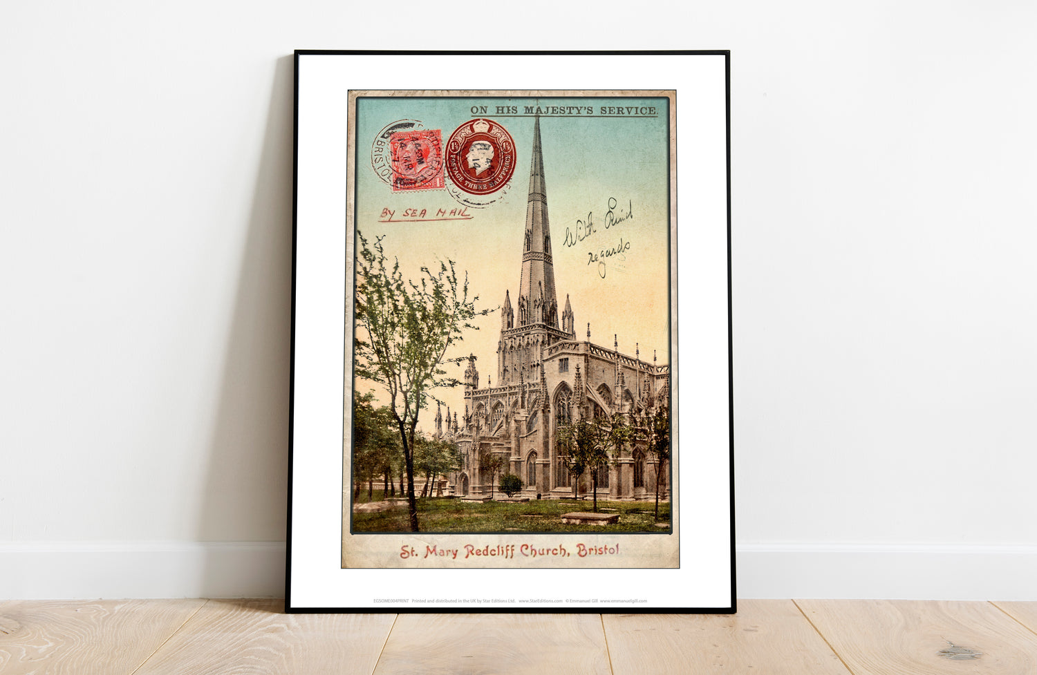 St Mary Redcliffe Church, Bristol - Art Print
