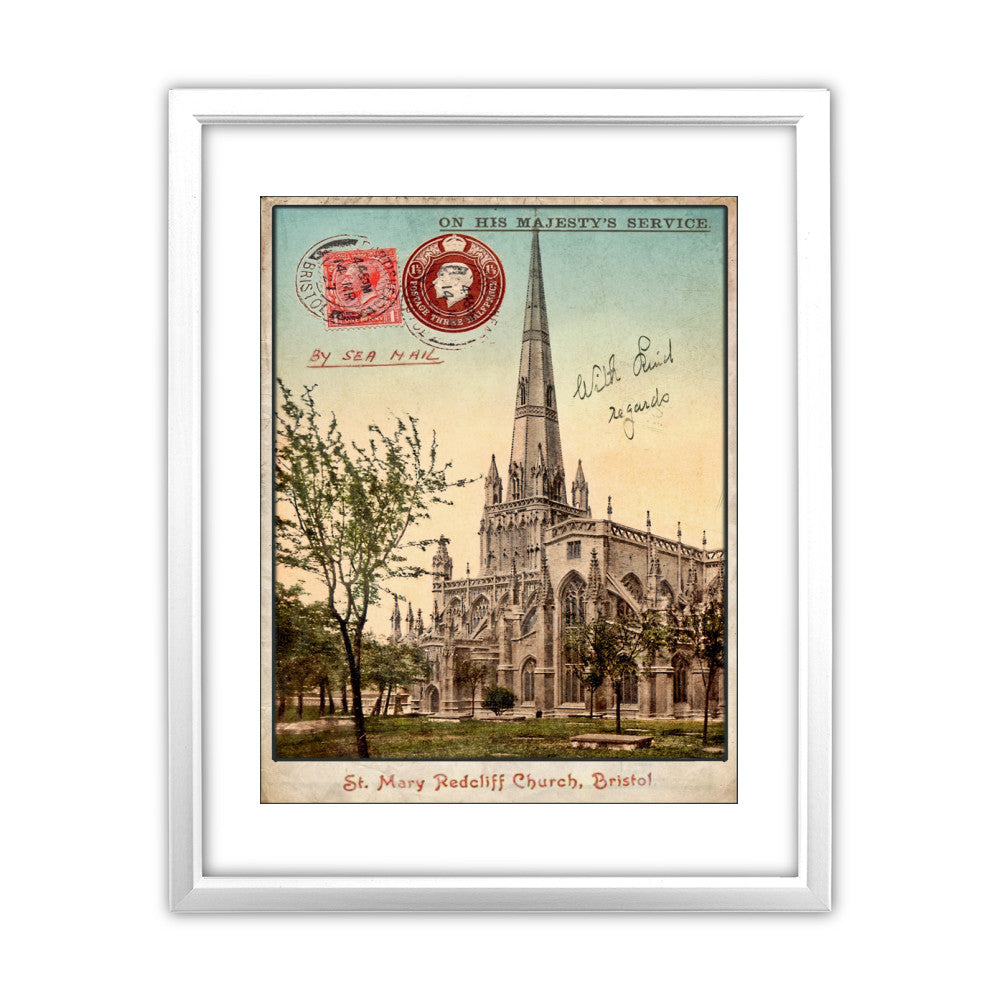 St Mary Redcliffe Church, Bristol - Art Print