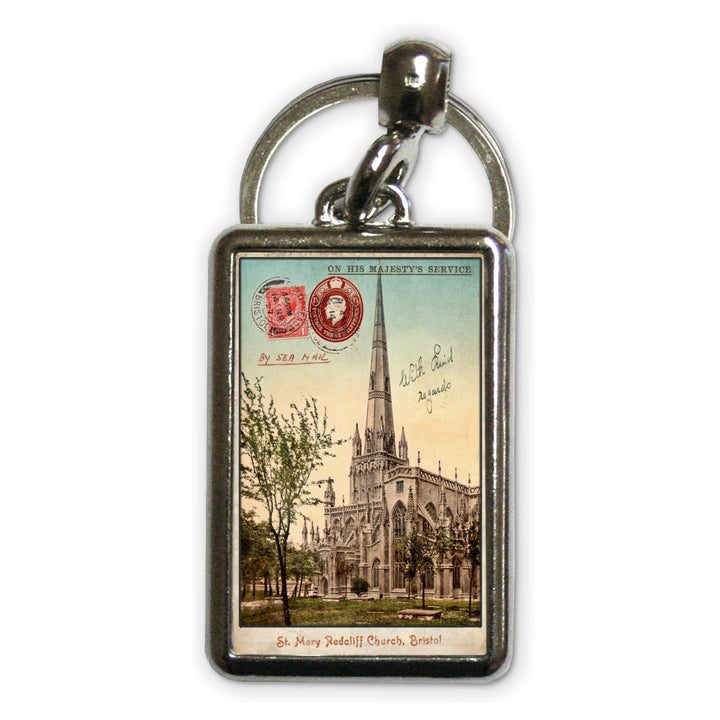 St Mary Radcliff Church, Bristol Metal Keyring