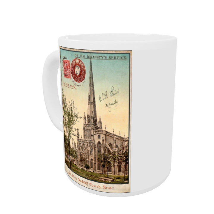 St Mary Radcliff Church, Bristol Coloured Insert Mug