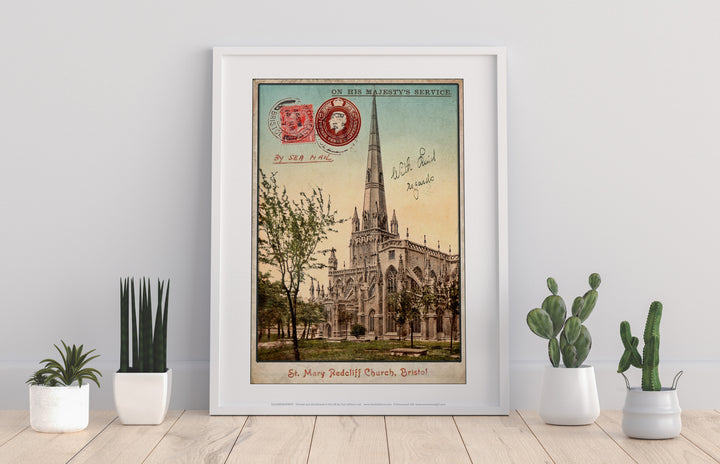 St Mary Redcliffe Church, Bristol - Art Print