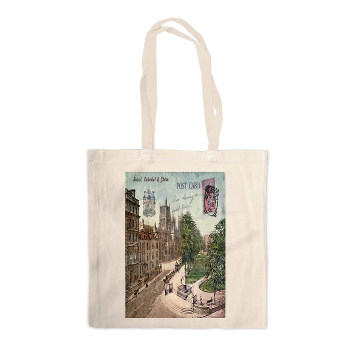 Bristol Cathedral Canvas Tote Bag