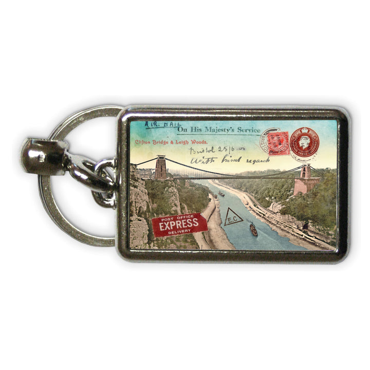 Clifton Suspension Bridge, Bristol Metal Keyring