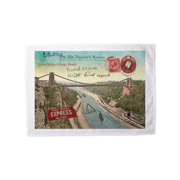 Clifton Suspension Bridge, Bristol Tea Towel