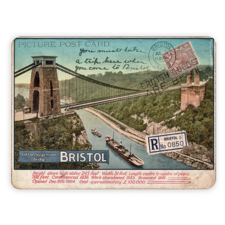 Clifton Suspension Bridge, Bristol Placemat