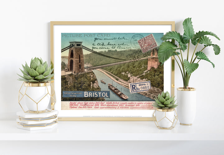 Clifton Suspension Bridge, Bristol - Art Print