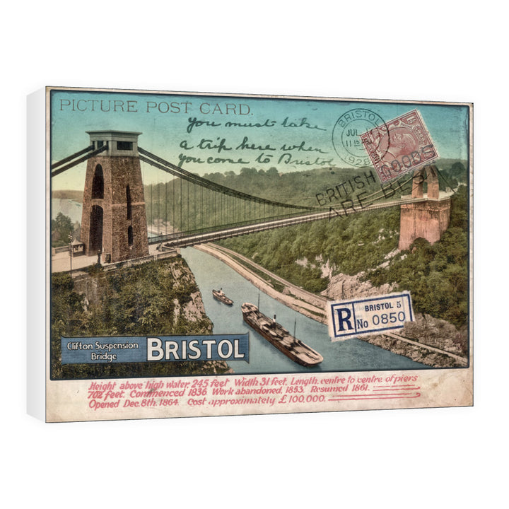 Clifton Suspension Bridge, Bristol 60cm x 80cm Canvas