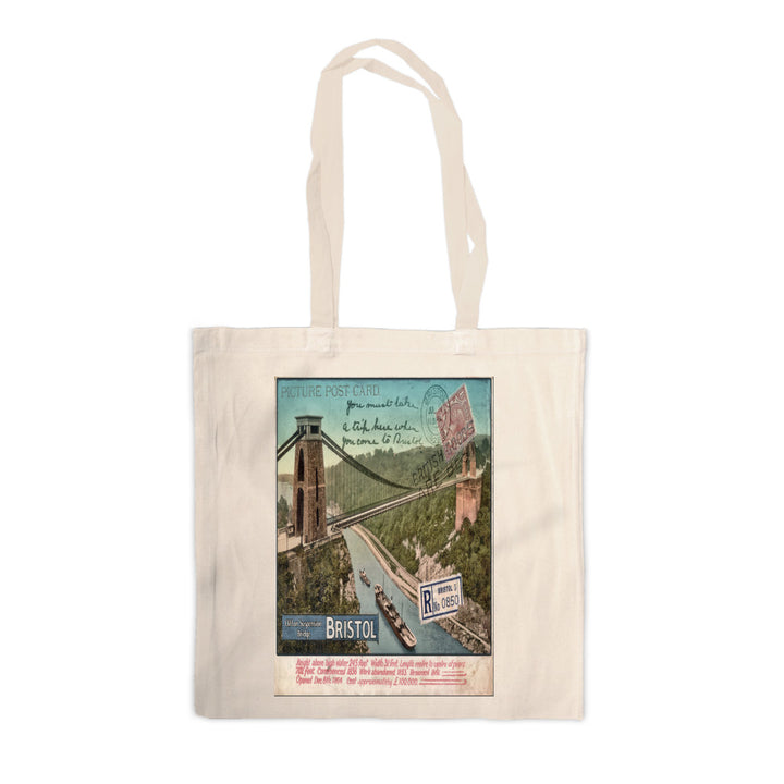 Clifton Suspension Bridge, Bristol Canvas Tote Bag