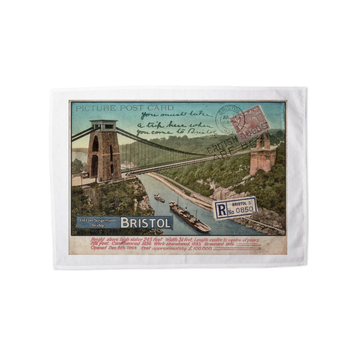 Clifton Suspension Bridge, Bristol Tea Towel