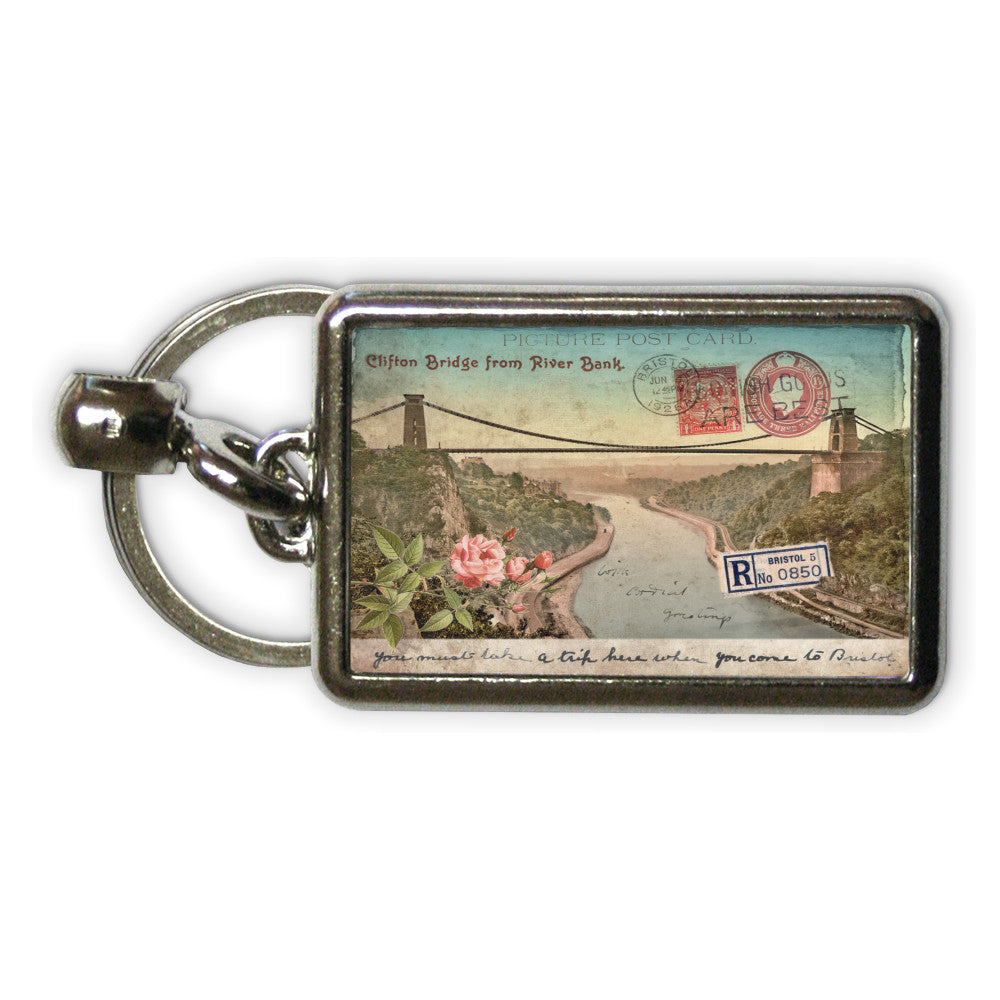 Clifton Suspension Bridge, Bristol Metal Keyring