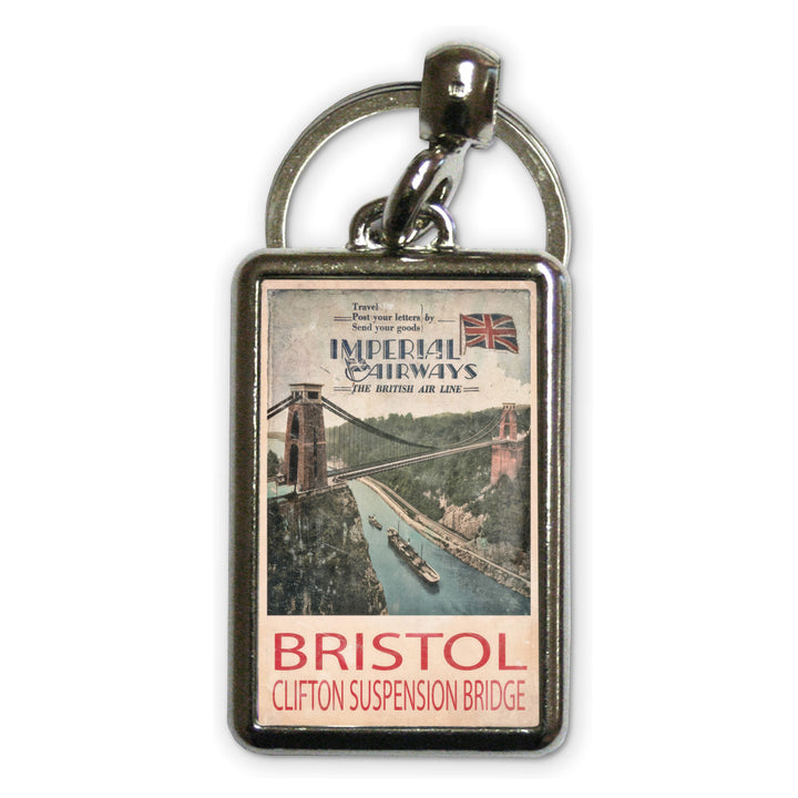 Clifton Suspension Bridge, Bristol Metal Keyring
