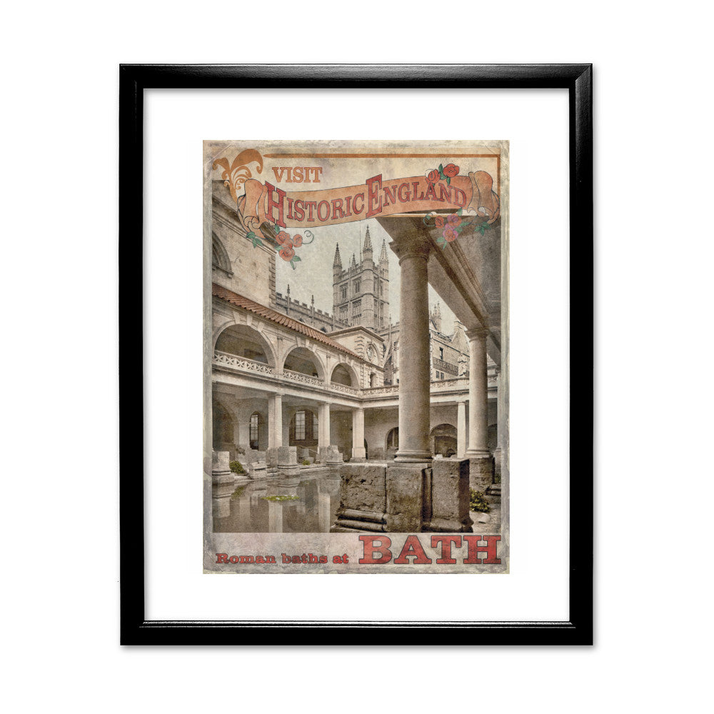 Roman Baths, Bath - Art Print