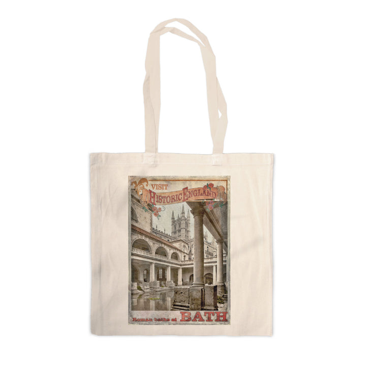 Roman Baths, Bath Canvas Tote Bag