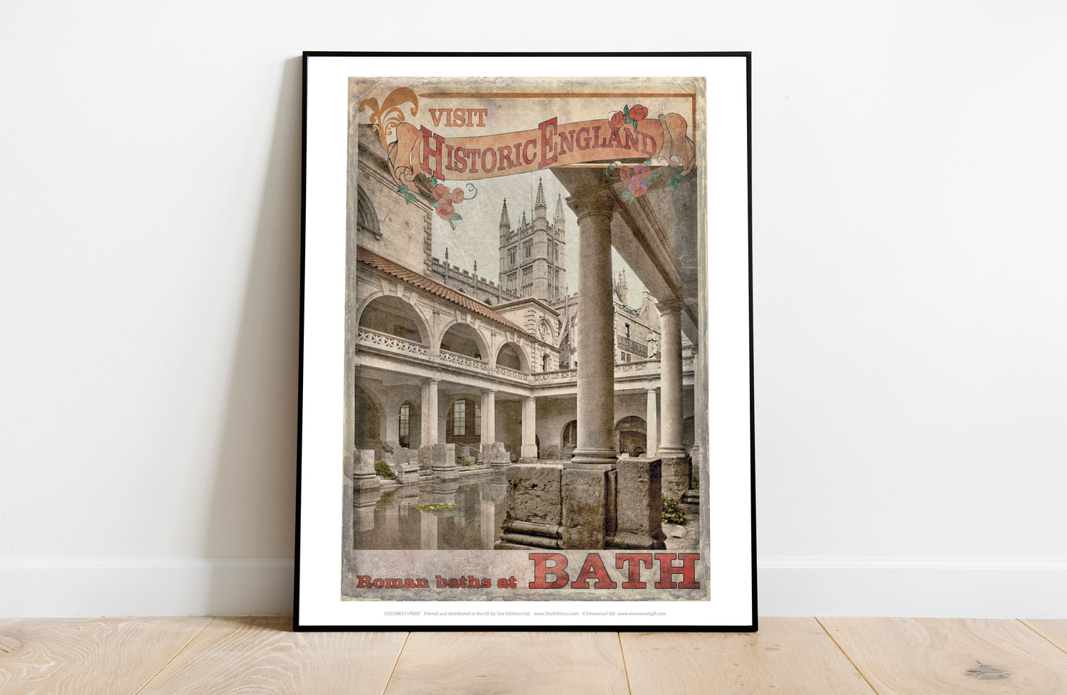 Roman Baths, Bath - Art Print
