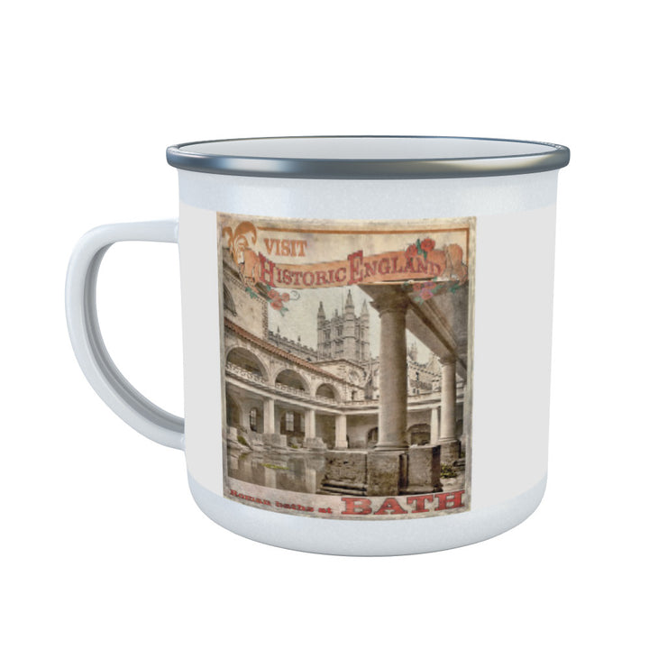 Roman Baths, Bath Enamel Mug