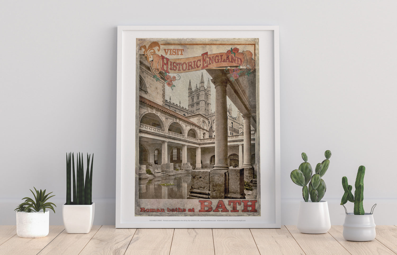 Roman Baths, Bath - Art Print