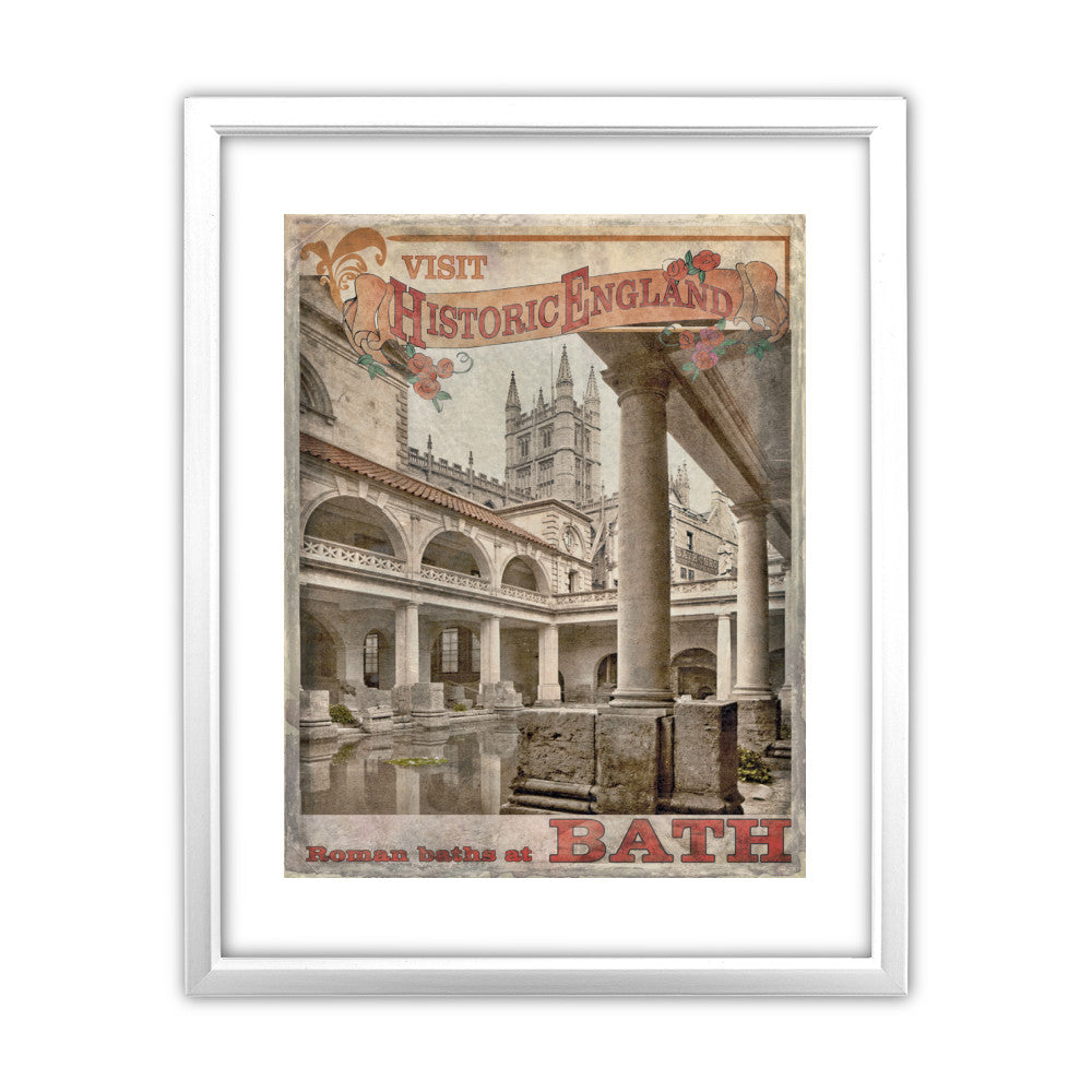 Roman Baths, Bath - Art Print
