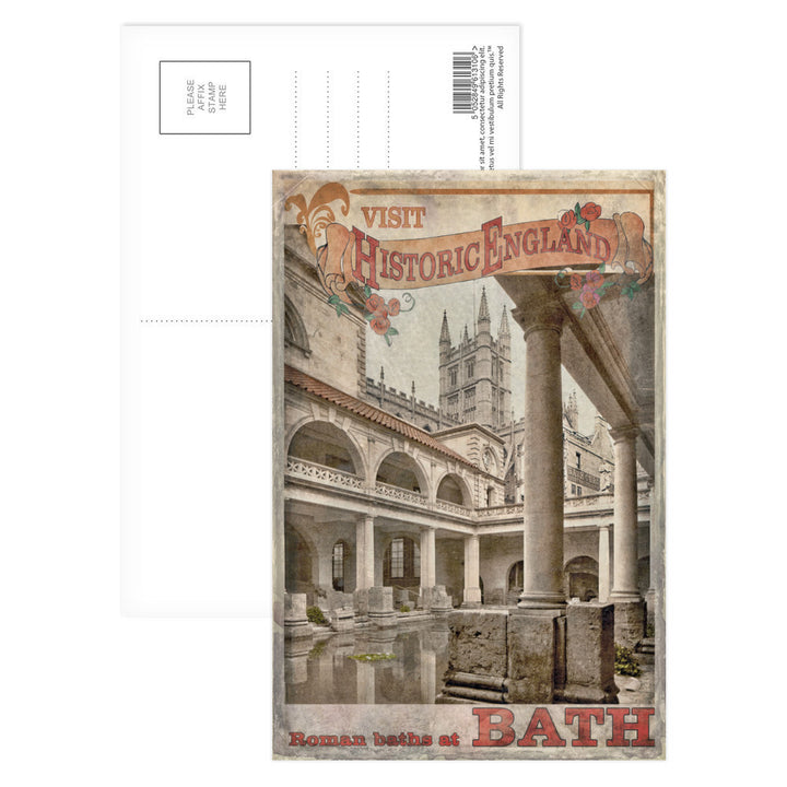 Roman Baths, Bath Postcard Pack