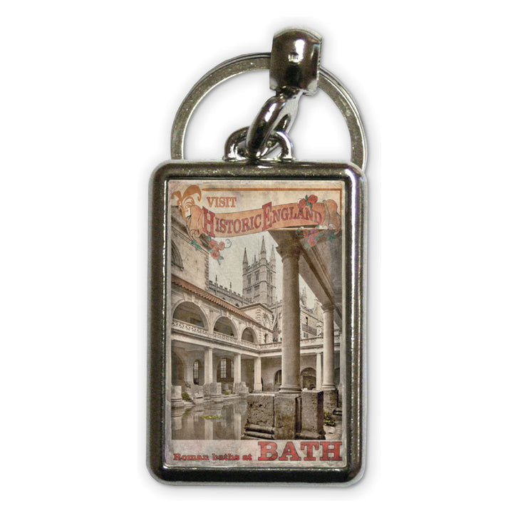 Roman Baths, Bath Metal Keyring