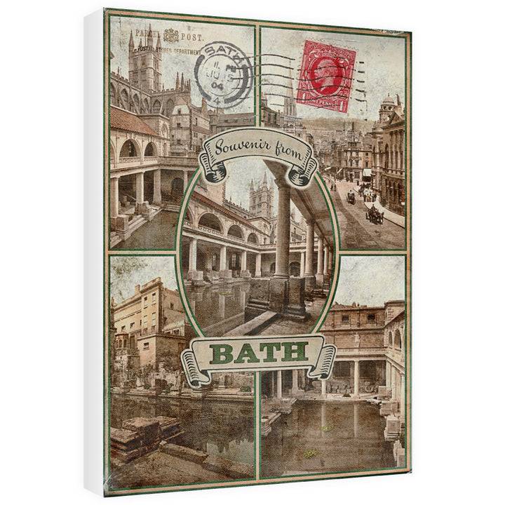 Souvenir from Bath 60cm x 80cm Canvas