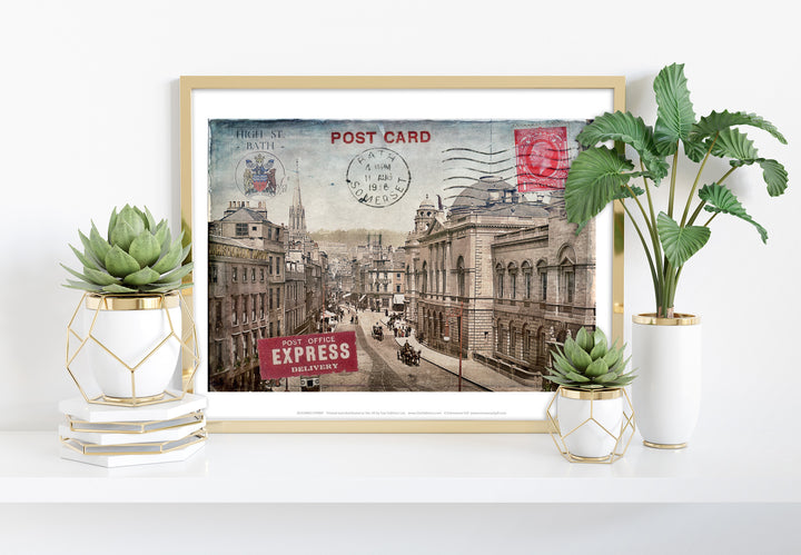 High St, Bath - Art Print