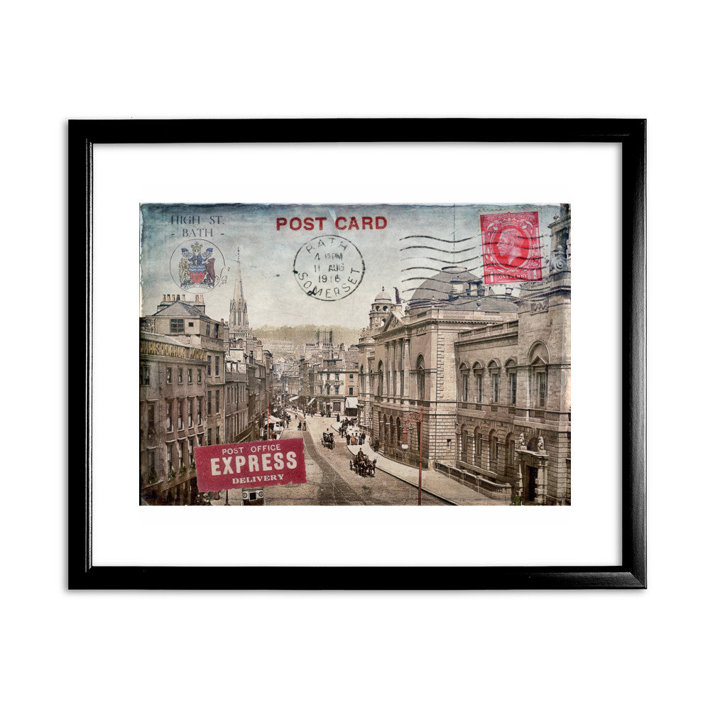 High St, Bath - Art Print