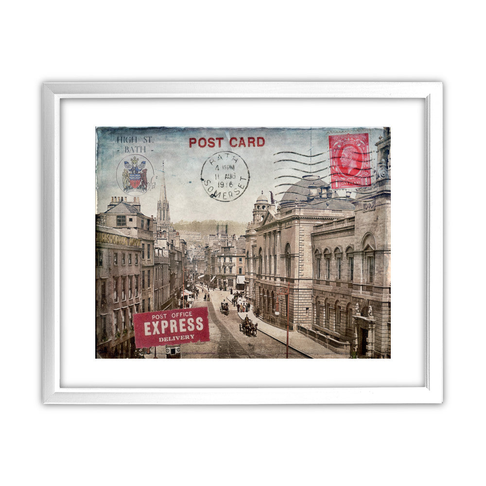 High St, Bath - Art Print