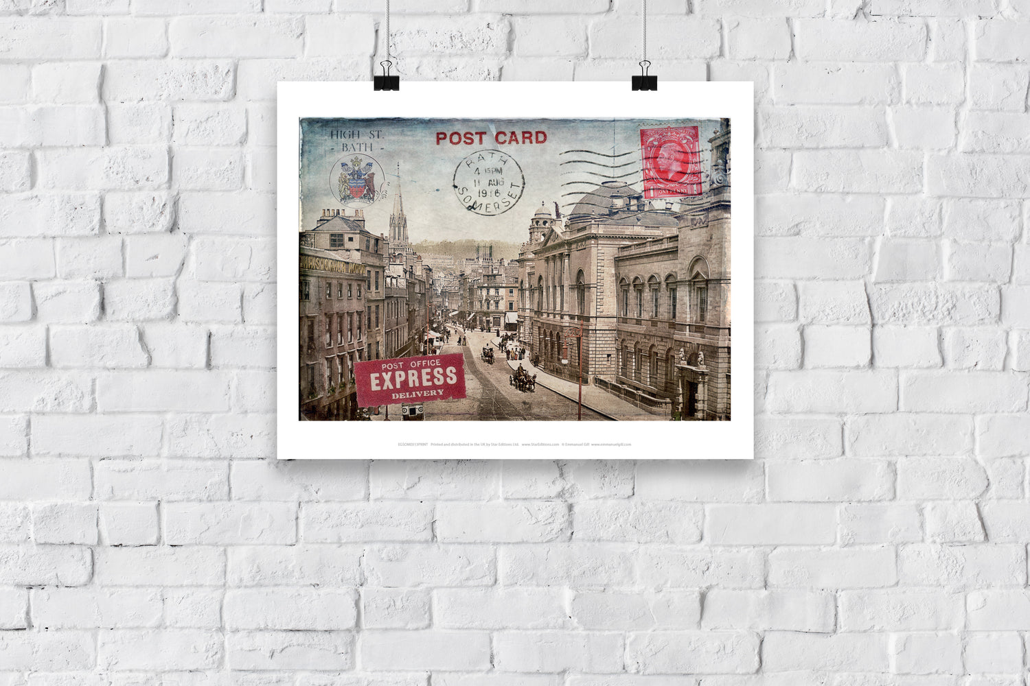 High St, Bath - Art Print