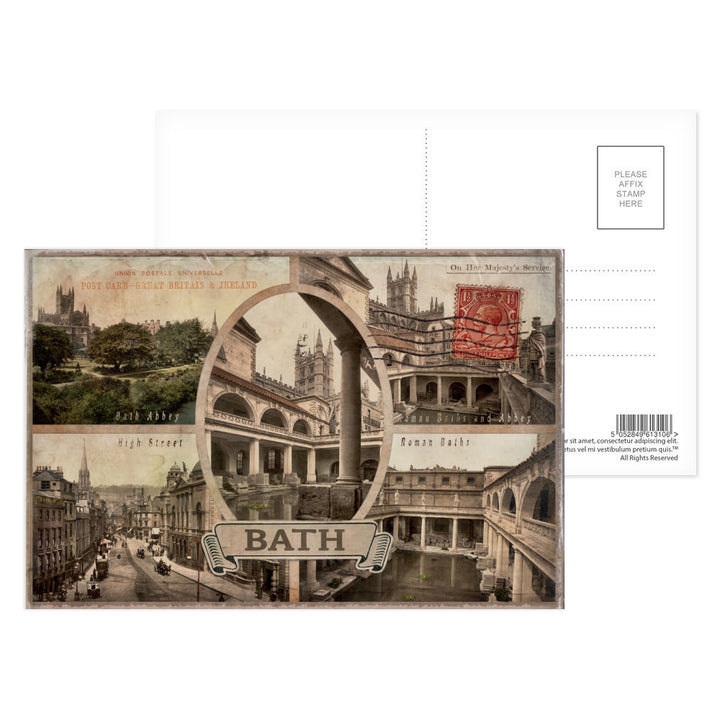 Bath Postcard Pack