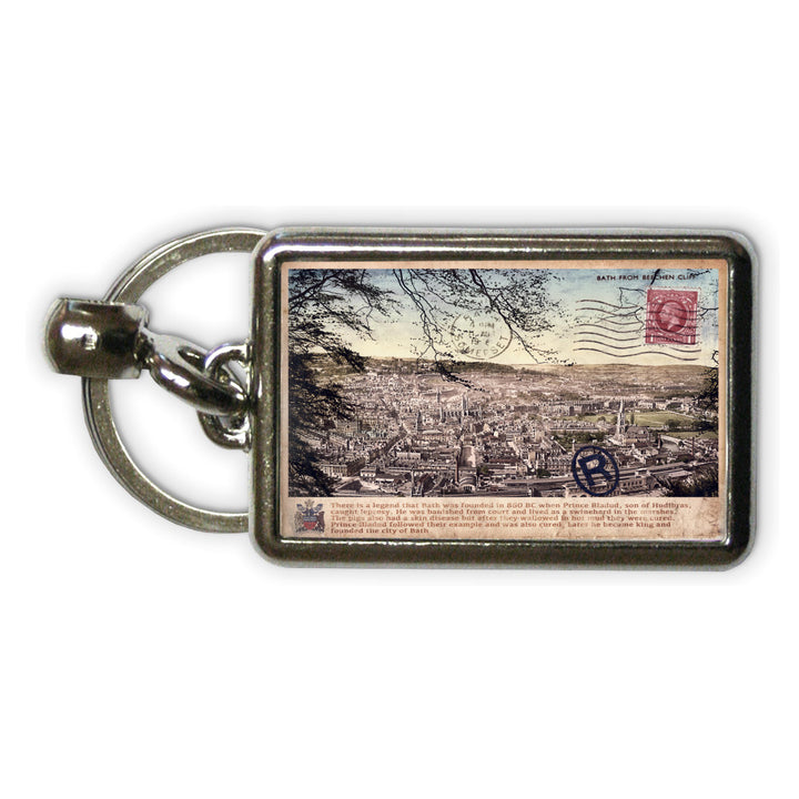 Bath Metal Keyring